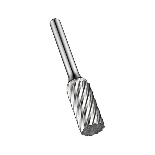 Lima Rotativa Metal Duro cilíndrica sem corte no topo (formato A) Diâmetro 8,0 mm para superfícies usinadas em aço inoxidável Dormer P6018.0X6.0
