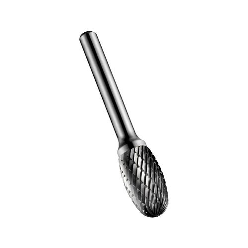 Lima Rotativa Metal Duro Oval (formato E) Diâmetro 6,0 mm para aço fundido, inoxidável, ferro fundido, cobre ligas de cobre Dormer P8096.0X6.0