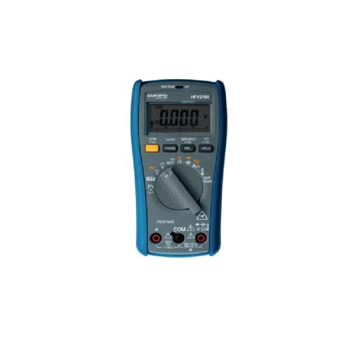 Multímetro digital para painel solar Cat IV 600V Cat III 1000V True RMS Minipa HFV2100