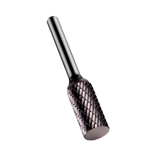 Lima Rotativa Metal Duro TiAlN Cilíndrica s/ Corte no Topo formato A 3,0mm p/ aço fundido, aço inoxidável, ferro fundido Dormer P801C3.0X3.0