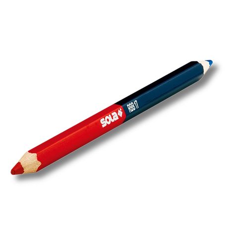 Lápis profissional especial bicolor para eletricista/encanador e uso geral 17cm Titanium RBB 17