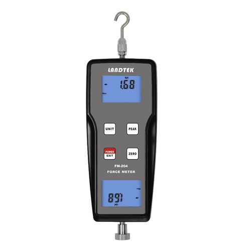 Dinamômetro digital Push/Pull 10kgf Res. 0,001kgf Novotest.br FM-204-10K