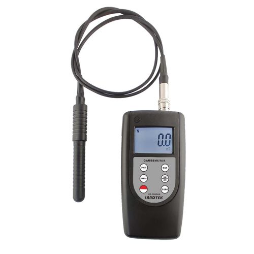Medidor de Campo magnético Gauss Digital 0~2000mT 1~400Hz Novotest.br GS-100DAH