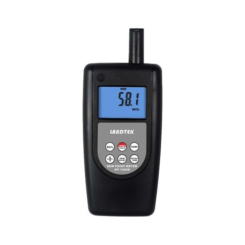 Medidor de ponto de orvalho digital portátil sensor de umidade e temperatura Novotest.br HT-1292D