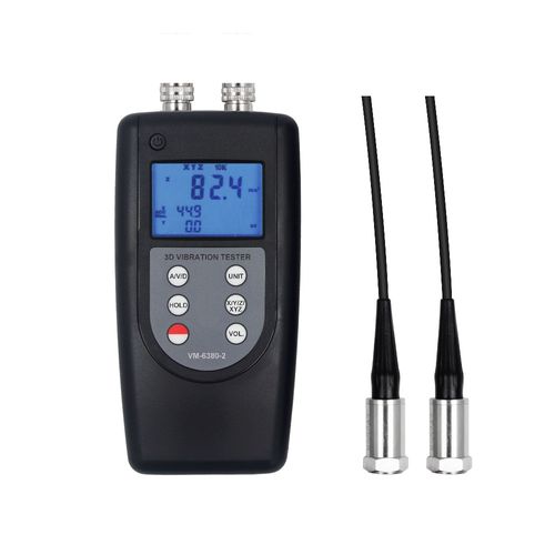 Medidor de vibração multicanal ISO2954 Novotest.br VM-6380-2
