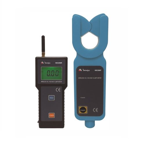 Alicate Amperímetro Digital 600 ACA P/ linha de Distribuição até 69KV Wireless 30 metros de distância/Memória 99 dados Minipa HDC2550 T/R