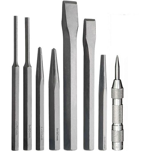 Kit saca pino – punção - talhadeira 08 pçs Rocast 481,0001