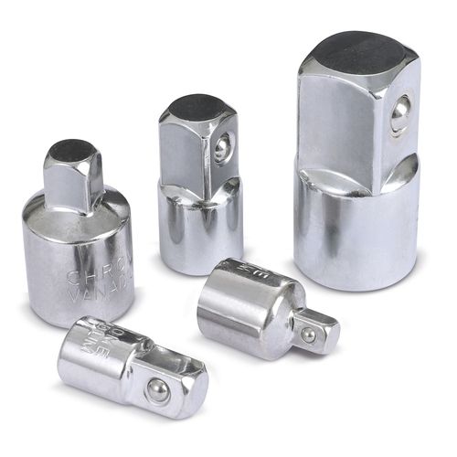 Jogo de adaptadores para soquetes 1/4 x 3/8" a 1/2 x 3/4" 5 pçs Noll 405,0108