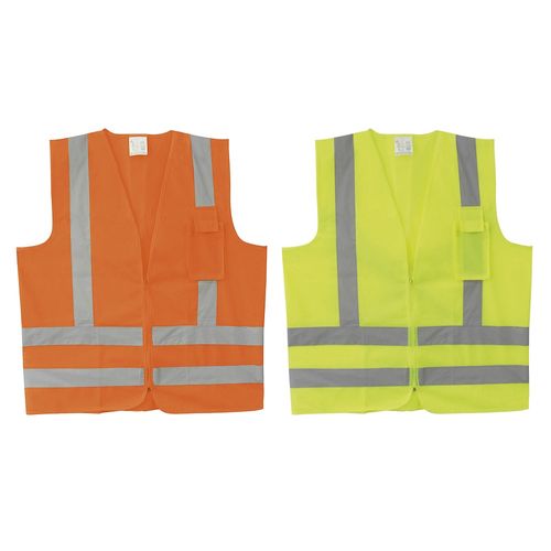 Colete refletivo jaqueta com bolso amarelo fluorescente XXG PPS 13 Proteplus 285,0016
