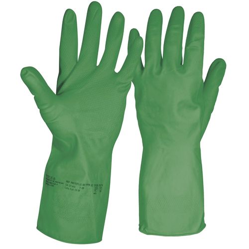 Luva látex verde tamanho 7 (P) PPM 08 Proteplus 292,0013