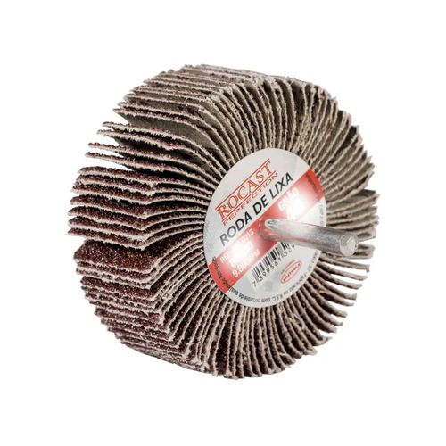 Roda de lixa 80X30mm Gr. 80 Rocast 482,0014