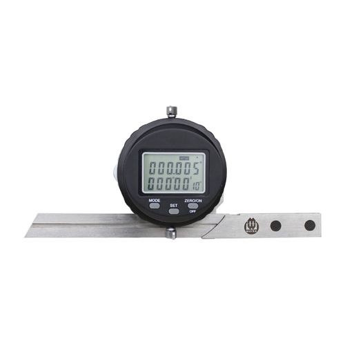 Goniômetro digital universal com réguas de aço inox lapidadas 150/200/300mm faixa de medição 0~360° Werka 242-0511