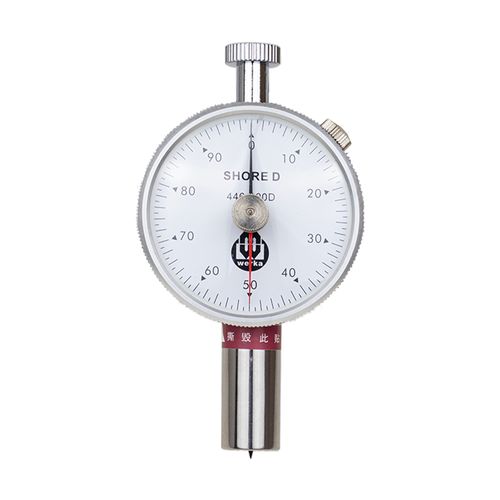 Durômetro analógico Shore-D 10-90HD em conformidade com ISO-7619 E ISO-868, DIN53505, ASTM D2240 E JIS K7215 Werka 446-100D