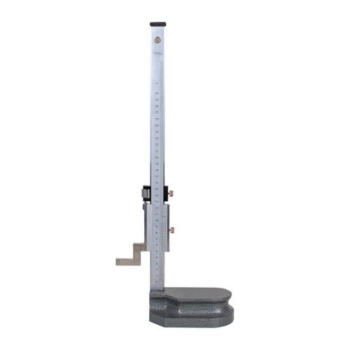 Calibrador traçador de altura com ajuste fino 0-300mm Res. 0.05mm riscador com ponta de metal duro DIN862 Werka 216-7633