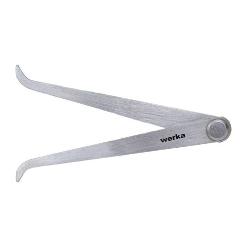 Compasso interno 150mm em aço forjado Werka 257-1853