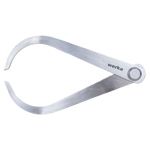 Compasso externo 150mm em aço forjado Werka 257-1884