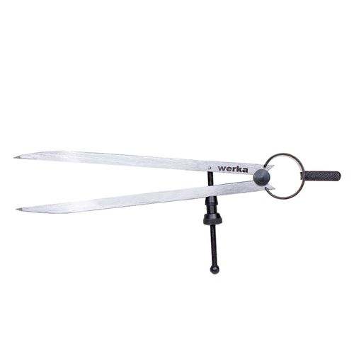 Compasso reto 150mm em aço forjado com ajuste rápido Werka 257-1914