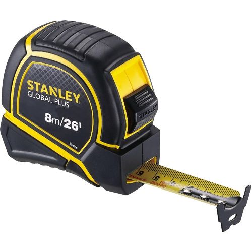 Trena Global Plus Comprimento 8m Largura da Lamina 1'' 25,4mm Stanley 30-626