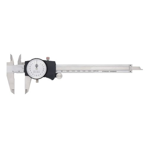 Paquímetro com relógio 0-150mm DIN862 Resolução 0.02mm Precisão 0.02mm a prova de choque Werka 2304-150