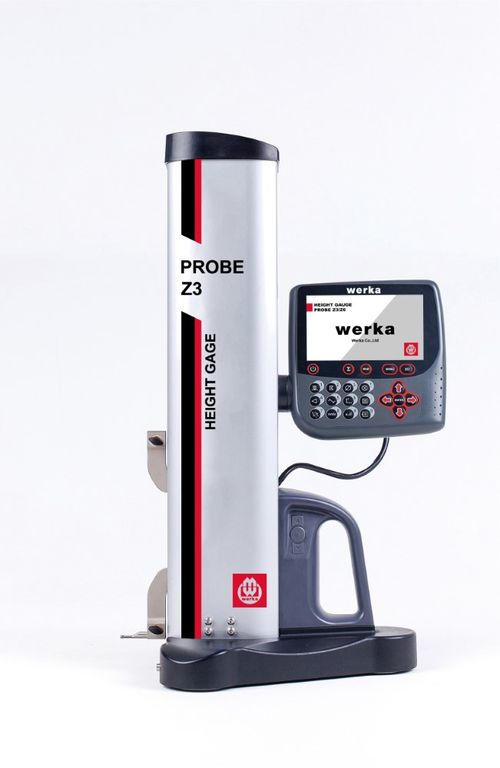 Calibrador de altura 0-300mmx0.0001mm 2D digital IP40 compensação de temperatura Software Main view Werka 2238-300