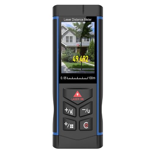 Trena laser 0,05m-150m visor LCD medição de m/pol/pés/pés'/pol" Werka 526-200P