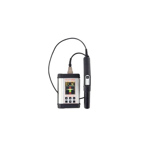 Medidor de espessura de pó sem contato com guia laser 30~110um precisão ±5% ASTM D7378 Elcometer A550-4