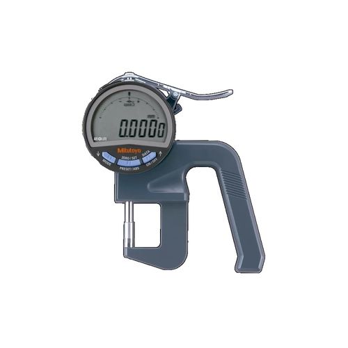 Medidor de Espessura Digital Alta Precisão IP42 0-12mm 0,0005 mm 0,001 mm 0,01 mm Função de Cálculo e Saída de Dados Mitutoyo 547-401S