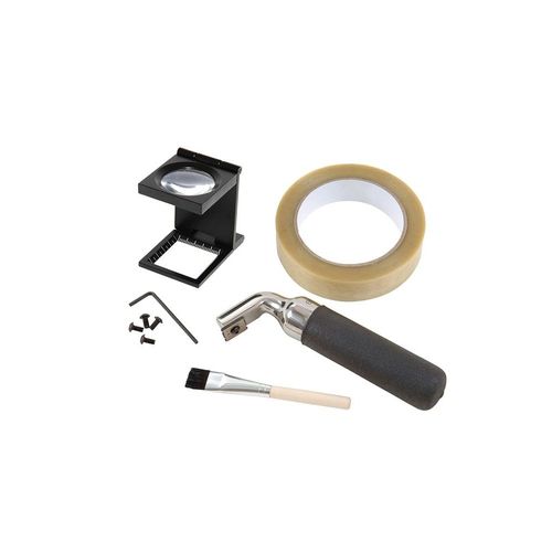 Kit Testador de aderência de corte cruzado com fita ASTM cortador 6x2mm espessura 50~125um Elcometer F10713348-4