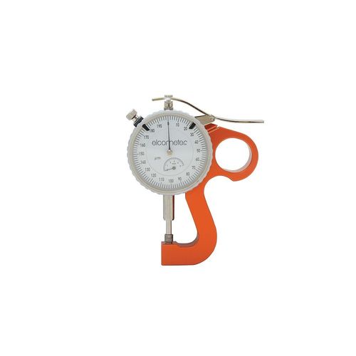 Medidor de espessura analógico em polegadas 0~0.25’’ resolução 0.1mil Elcometer E124-3E