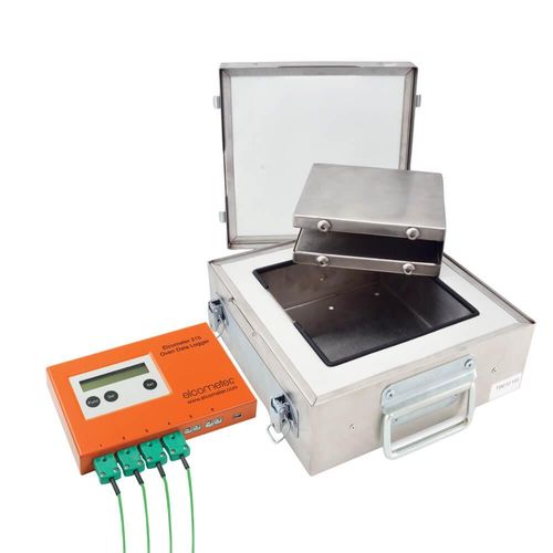 Datalogger de forno Elcometer 215 - Kit de barreira térmica de alta temperatura -200~1300°C 6 canais Elcometer G215-2T