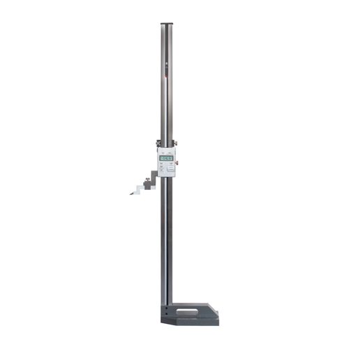 Calibrador traçador de altura digital com ajuste fino 1000mm/40'' Res. 0.01mm/0.0005'' riscador com ponta de metal duro DIN862 Werka 216-8685