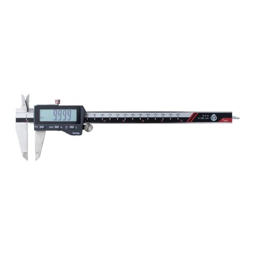 Paquímetro digital 0-200mm/0-8'' IP67 DIN862 resolução 0.001mm/0.00005'' precisão 0.02mm Werka 2230-200