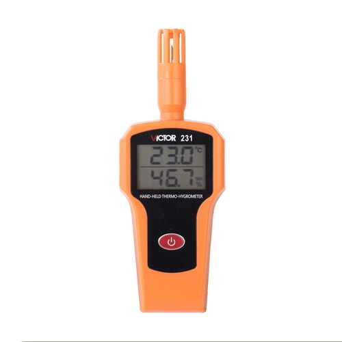 Termo-higrômetro digital -25~75°C Precisão ±0,3°C Res. 0,1°C Victor-Ruoshui 231