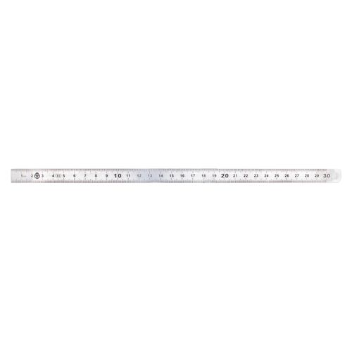 Escala graduada 1000mm em aço inoxidável flexível 20x0,5mm Werka 241-0566