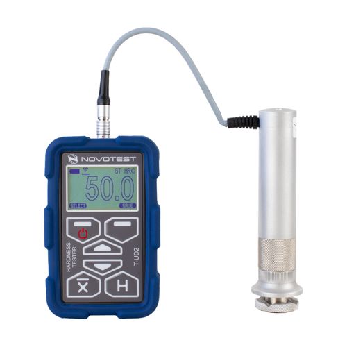 Durômetro Digital Portátil UCI-10N Ultrasonic Contact Impedance Norma ASTM A1038 com memória e comunicação com PC Novotest T-U2-10N