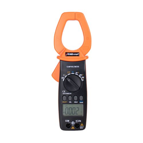 Alicate amperímetro digital 4000 contagens True RMS 1000A AC/DC1000V DC/750V AC resistência, capacitância e frequência Victor-Ruoshui 6056A+