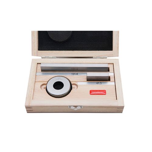 Conjunto de blocos e anel padrão para calibração de paquímetros 41.3 / 131.40 / 243.50 / anel 20mm DIN EN ISO 3650 Werka 280-5301