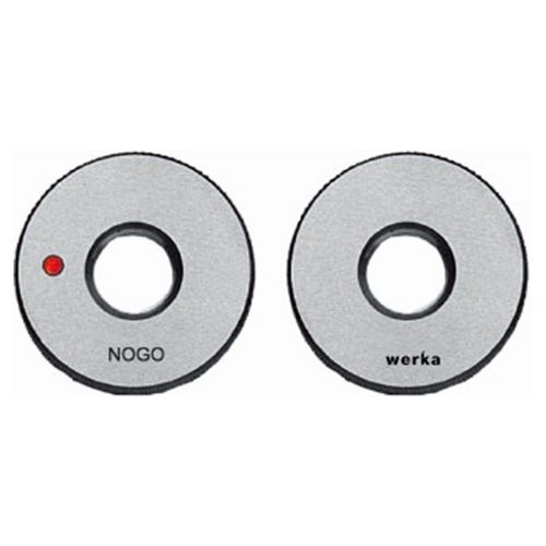 Calibrador de rosca anel M6x0.35 não passa DIN13 6G métrica fina Werka 5110-06-4N