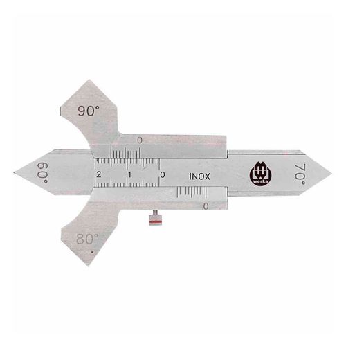 Calibrador de solda 0-20mm resolução 0.01mm precisão ±0.3mm Werka 269-020