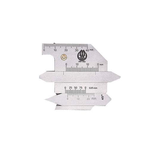 Calibrador de solda 0-40mm resolução 1mm Werka 269-040