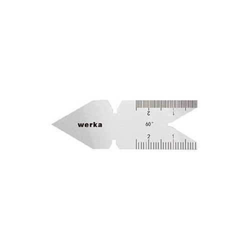 Medidor de centralização Whitworth 55° Escala 0.5mm/1mm norma Enterprise Werka 5123-055