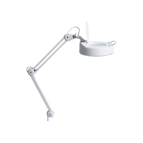Lupa com lâmpada de LED ajustável lente de 5'' rotação 360° tipo abajur Werka 295-9002