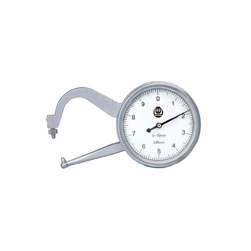 Medidor de espessura 0-10mm resolução 0,05mm precisão ±0,1mm Werka 220-0262