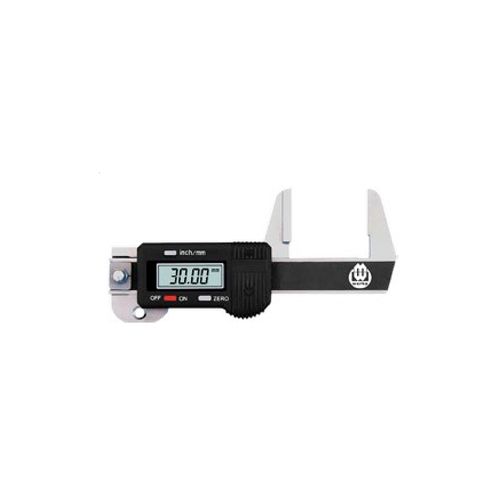 Medidor de espessura digital 0-30mm/1,2'' com face de medição única e larga resolução 0,01mm/0,0005'' Werka 214-8784
