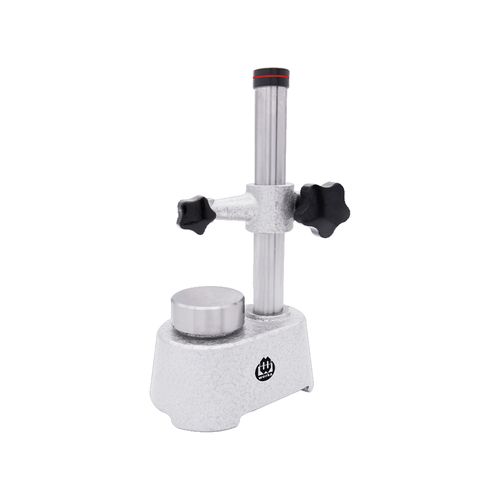 Mesa de medição mesa de trabalho redonda de 50mm temperada, aterrada e lapidada com coluna fixa Werka 236-2423