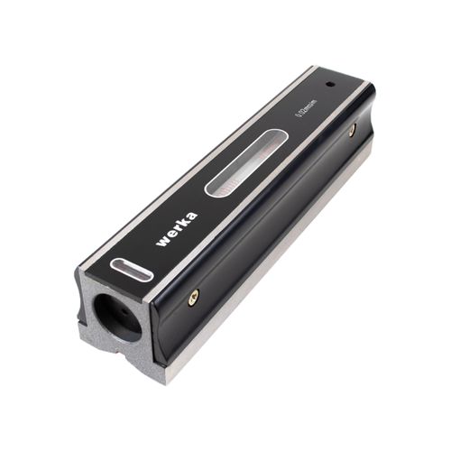 Nível linear de precisão 300x300mm sensibilidade 0,02mm/m em ferro fundido com ranhura em V Werka 6126-3002