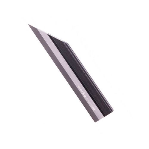 Régua de fio de precisão 500mm com bordas retas chanfradas retificadas e lapidadas DIN874/00 feito em aço inoxidável acetinado Werka 241-1532