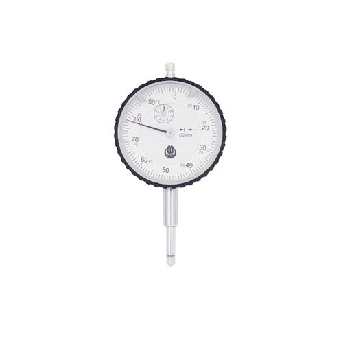 Relógio comparador 0-10mm resolução 0,01mm à prova de choque DIN878 Werka 4110-10A