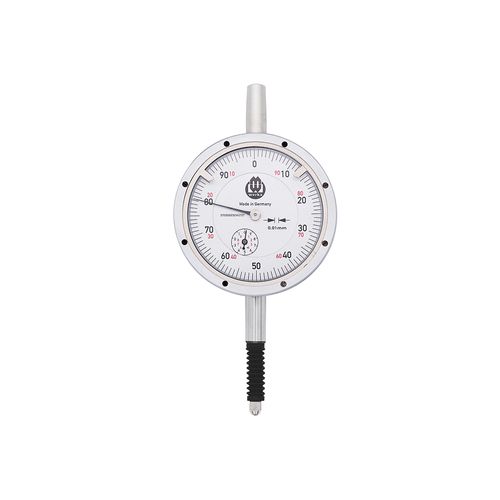 Relógio comparador à prova de óleo e água 0-10mm resolução 0,01mm DIN878 IP67 Werka 220-10127
