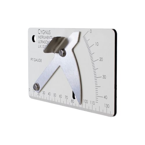 Pit Gauge medidor mecânico de poços CYGNUS escala métrica Novotest.br CYG-111-7165